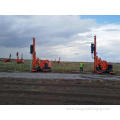 Crawler Solar Pile Drivers With Impact Hammer Ramming